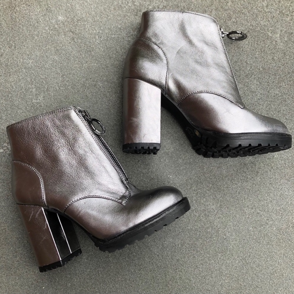 GIANNI BINI Silver Boots